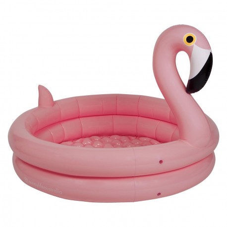 Piscine gonflable Flamant rose