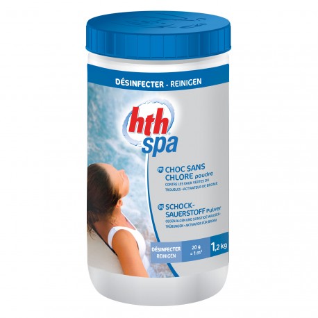 HTH Spa choc sans chlore 1.2 kg