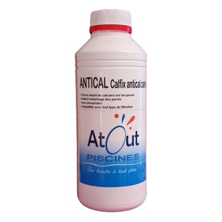 ANTICAL Calfix anticalcaire 1L Atout Piscines