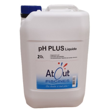 pH Plus Liquide 20L Atout Piscines
