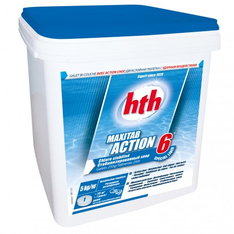 HTH Maxitab Action 6 spécial liner galets 5 kg
