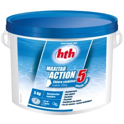 HTH Maxitab Action 5 spécial liner galets 5 kg